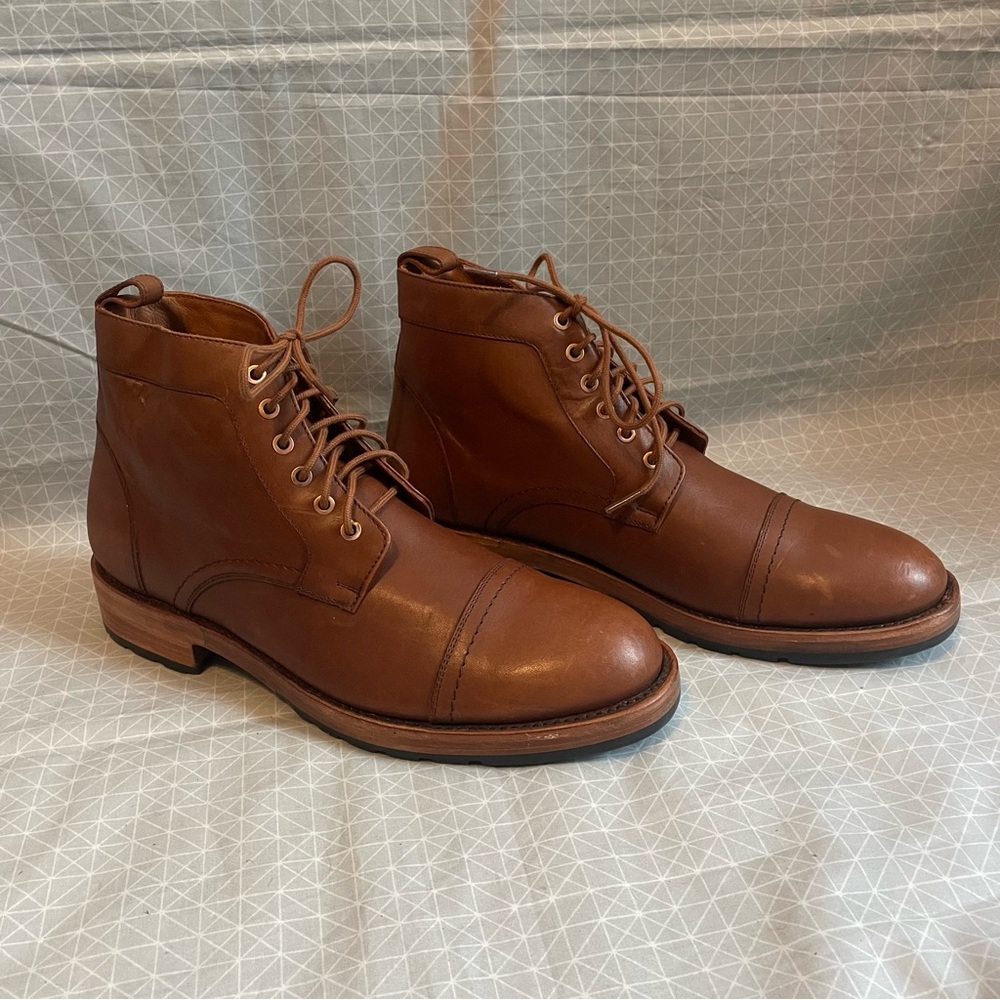 NWOT Portland Leather Patina Breaker Ankle Boots 42